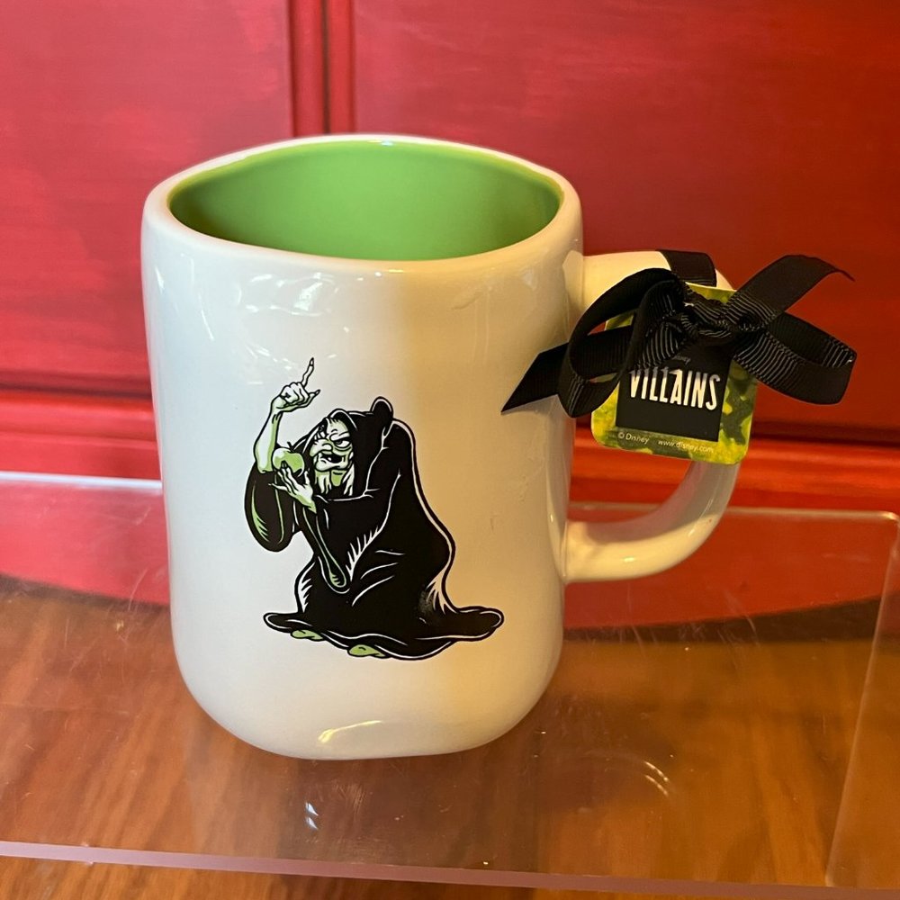 NEW Disney Rae Dunn THE EVIL WITCH Snow White coffee mug NWT